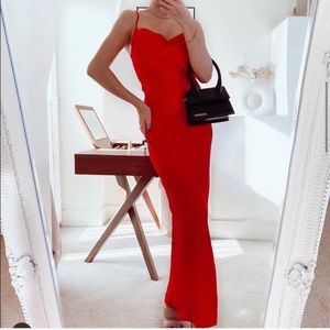 ZARA Satin Slip Dress